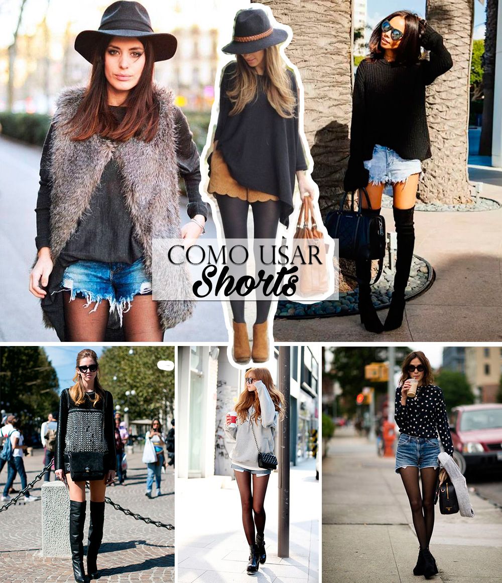 Looks de Inverno com Pecas de Verao blog da mariah shorts
