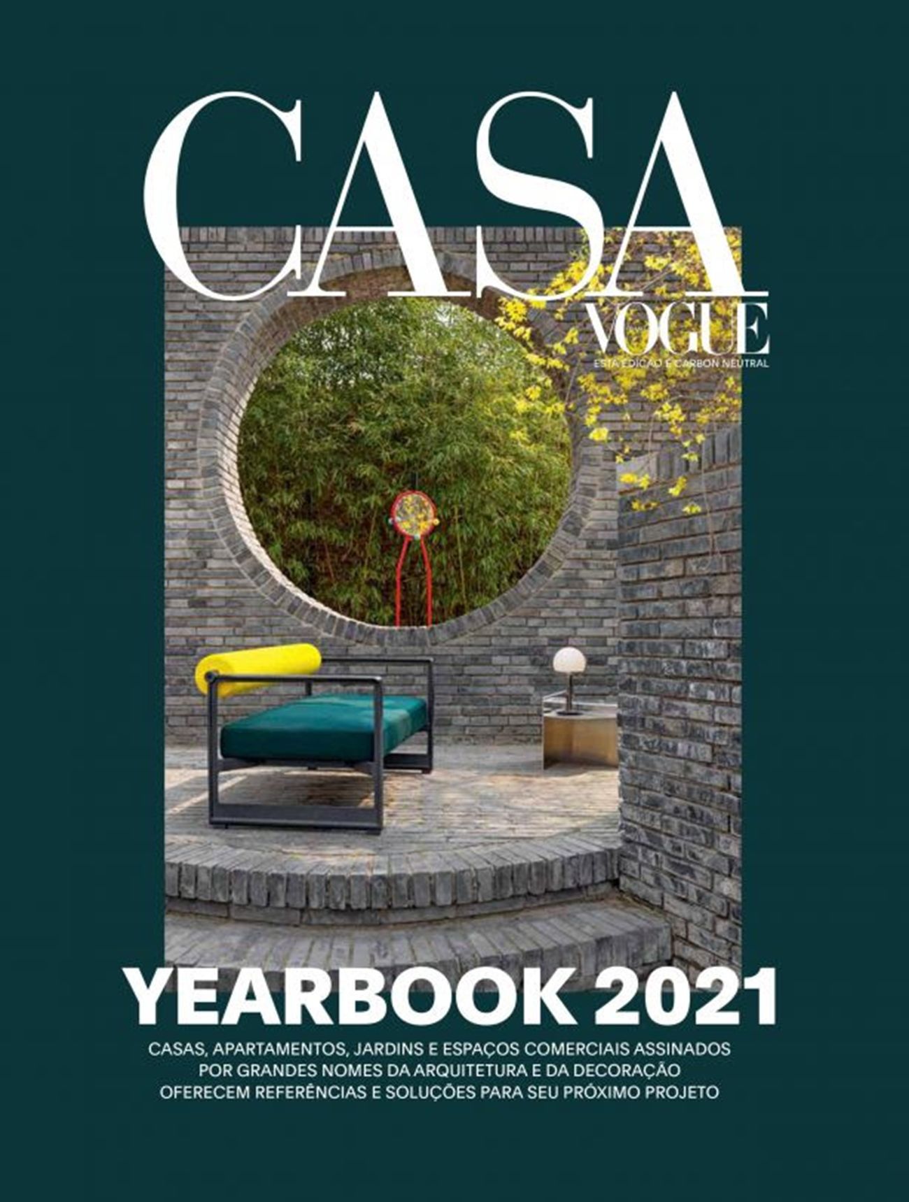 Casa Vogue reúne referências de arquitetura e decoração no Yearbook 2021!